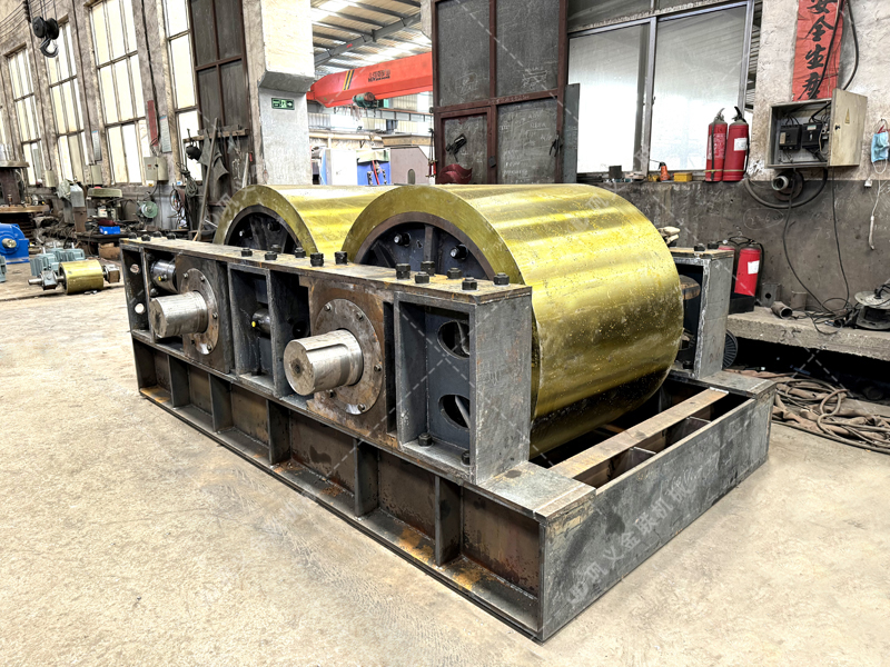 在生产线中，液压对辊制砂机如何与其他设备有效配套？